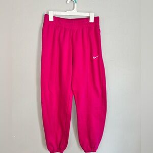 Pink Nike sweatpants size small
